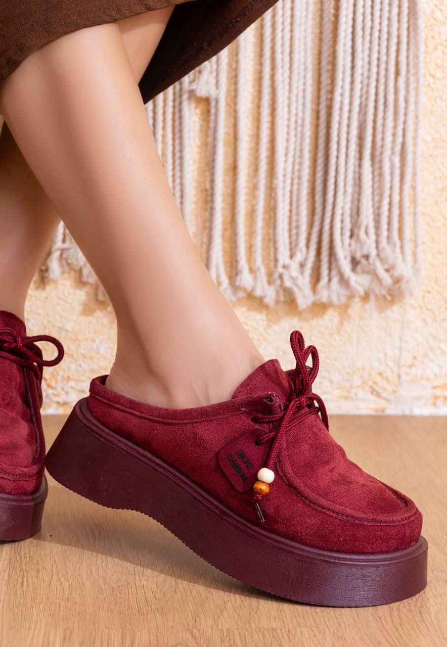 Luna step -Burgundy