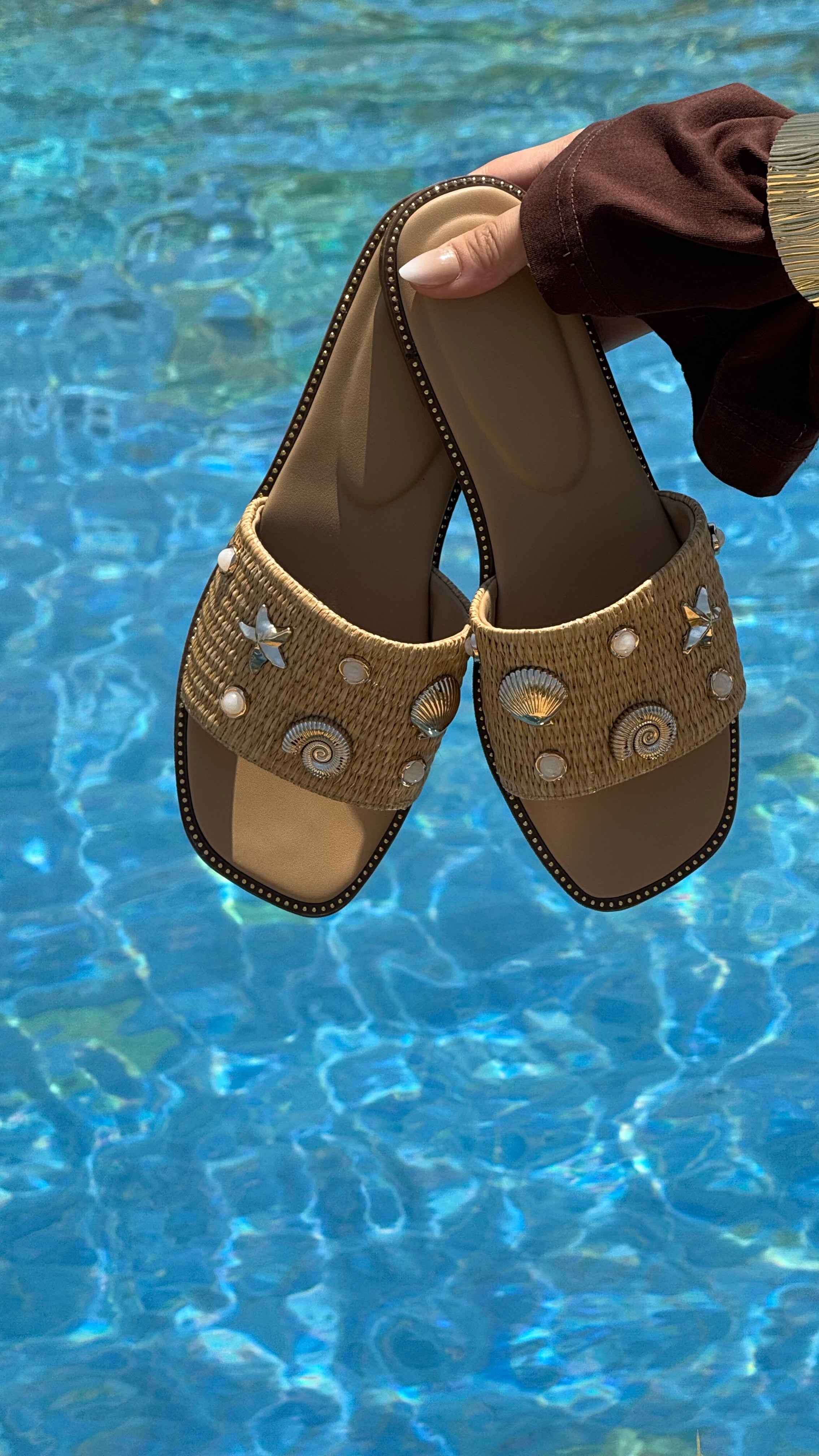 Marina slipper - Biege