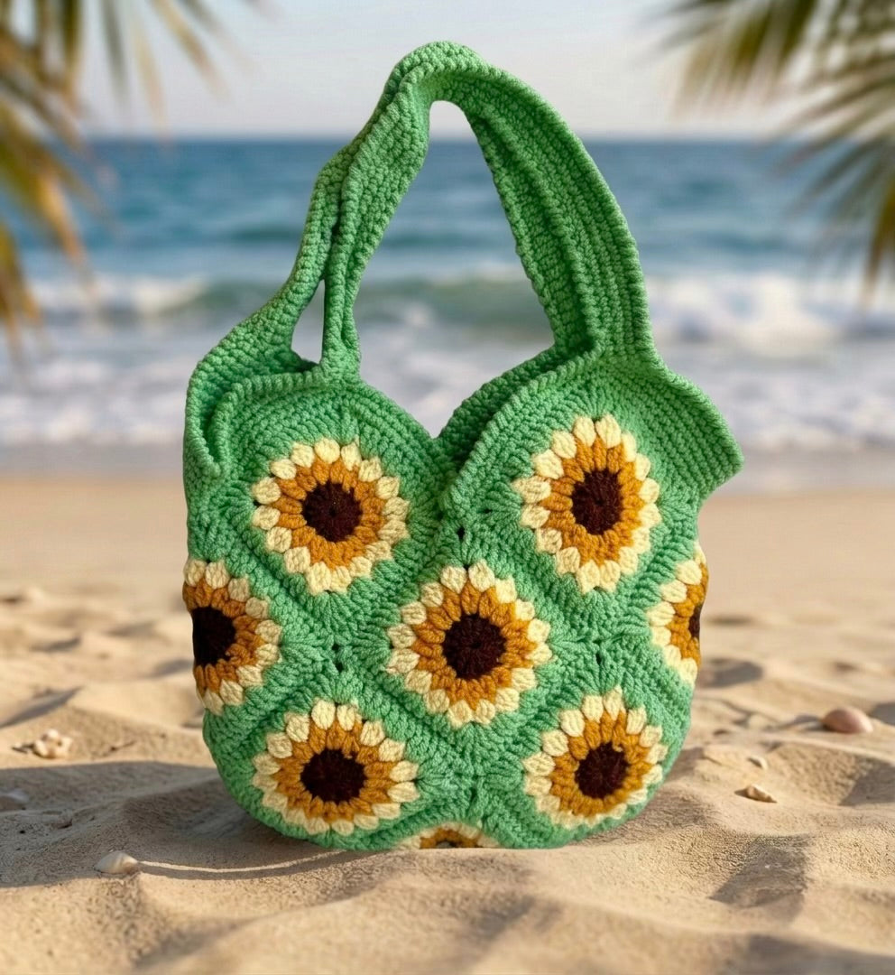 Sun flower tote