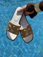 Marina slipper - White