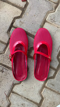 Mesh Mary Jane - Red