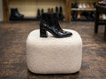 Glam corc boot -  Black