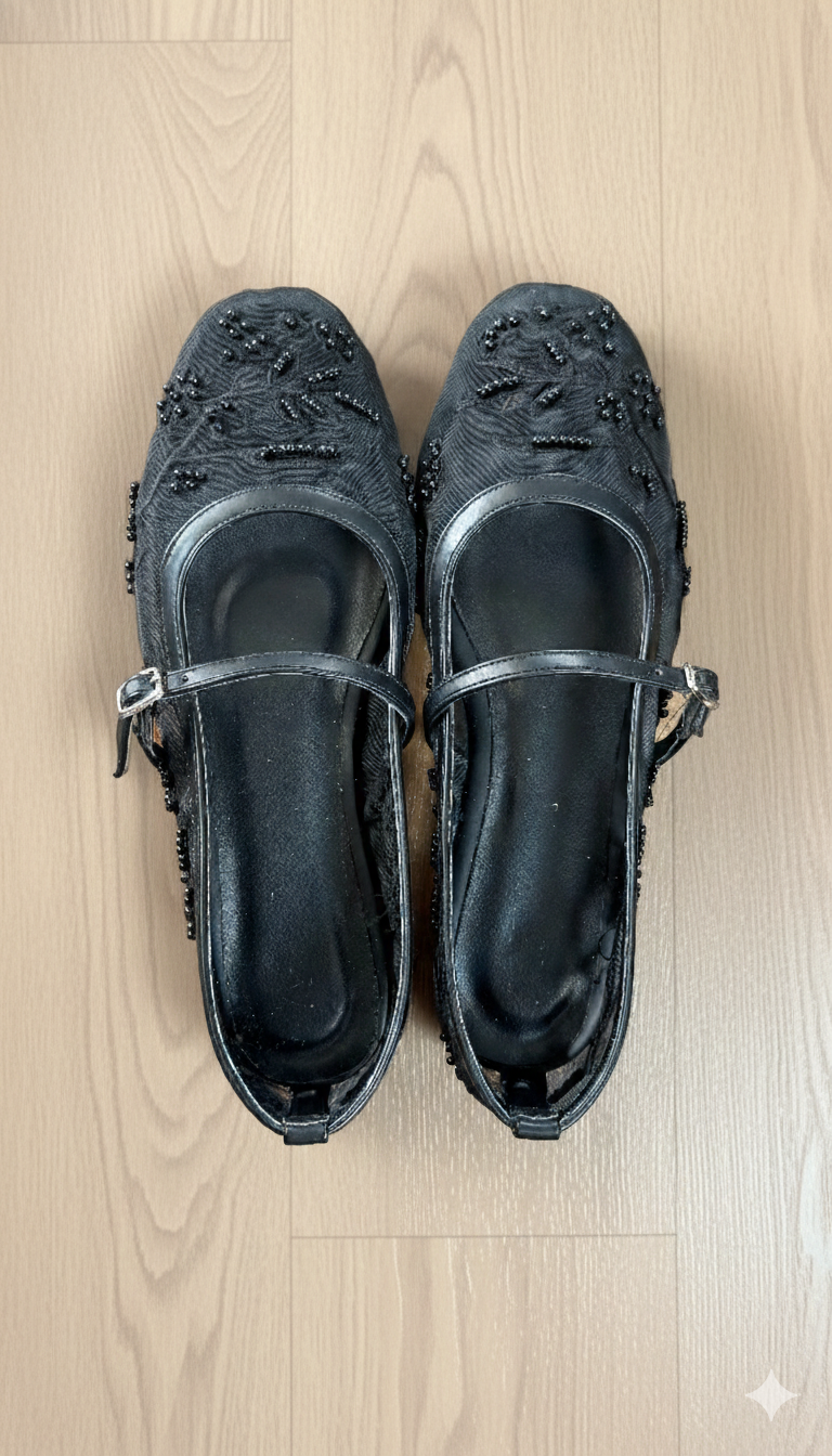 Bella Flat - Black