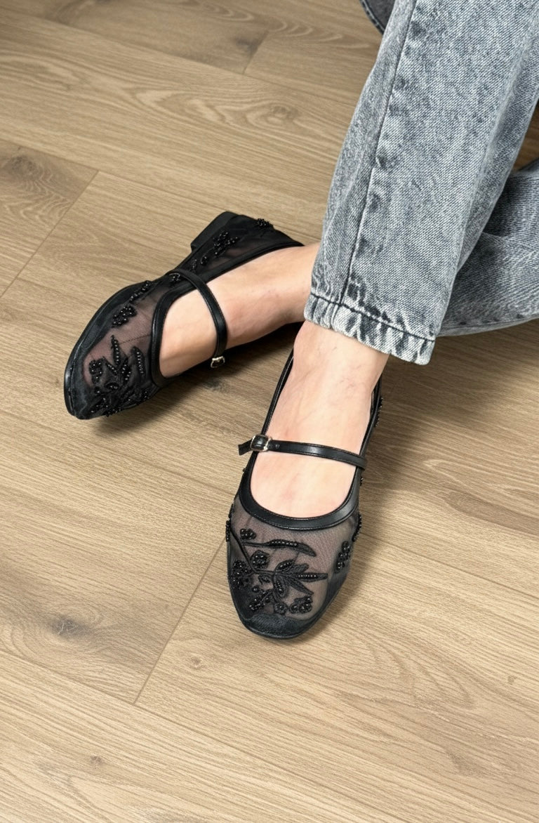 Bella Flat - Black
