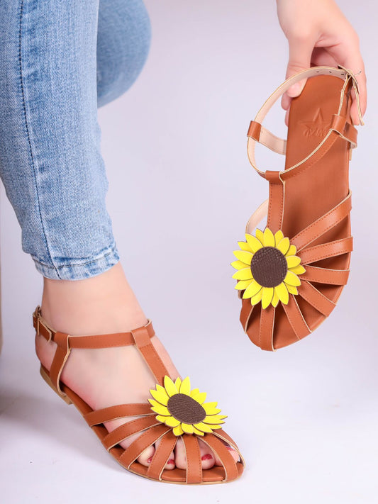 Sunflower sandal